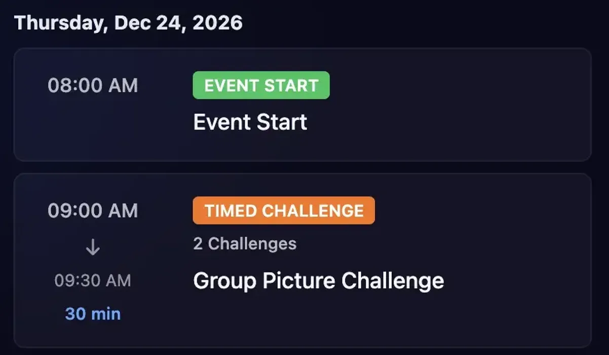Control the Flow of Your Event with Scheduled and Hidden Challenges blog post